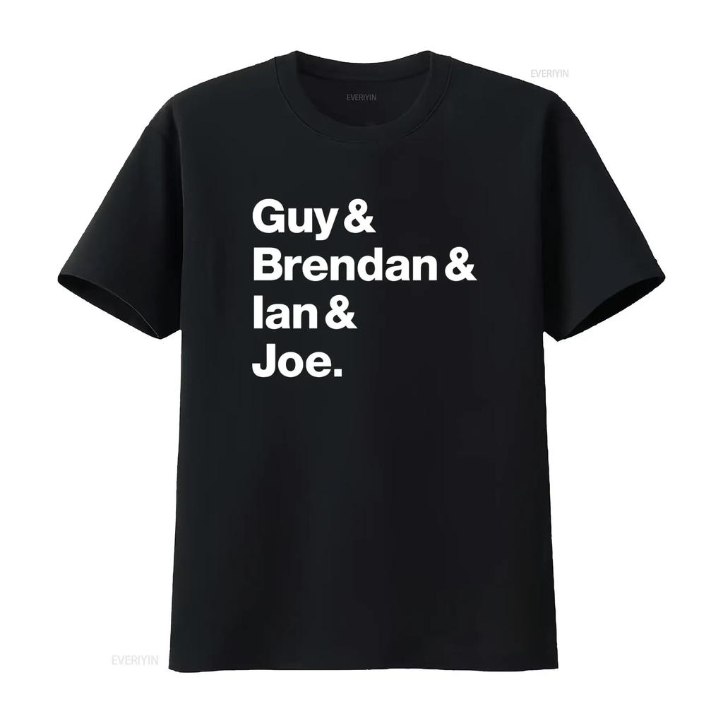 Guy Brendan Ian Joe T Shirt Bella Canvas Jersey Cotton Stylish and Comfortable for Men vintage Washed designer clothes