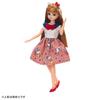 TAKARA TOMY My Sanrio Dress Hello Pretend Play Ages 3 and Up Licca-chan Dress, Choice, Characters, One-Piece & Headband, Kitty, Dress-Up, Toy,