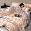 Washable Tencel Summer Cool Quilt Cooling Summer Quilt Machine Washable Air-Conditioning Thin Blanket Ice Silk Quilt