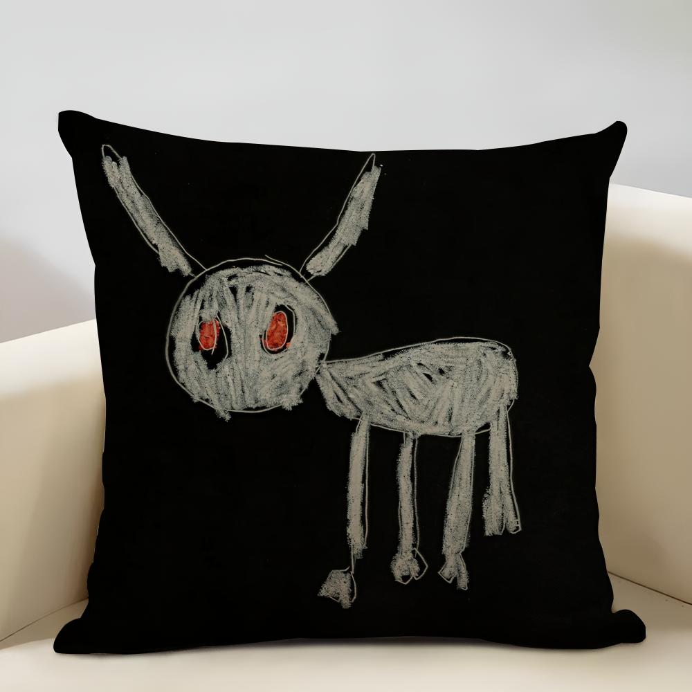 SZA Album Cushion Cover Household Decoration Linen Sofa Cushion Cover: Skin-Friendly & Breathable with Invisible Zipper