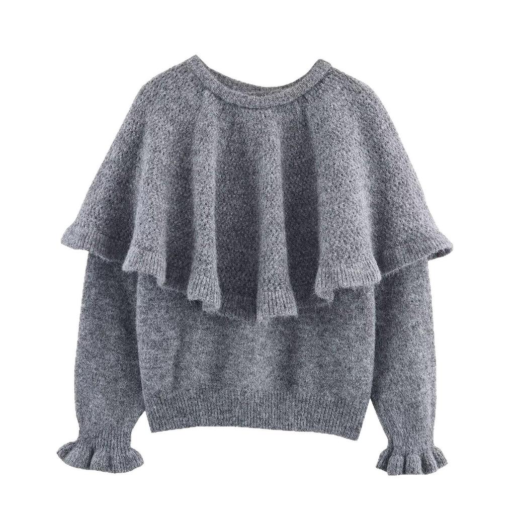 YALTEI Women's Fashion Hollow-Out Thickened 2-Piece Sweater Set