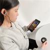 Carrying Bag Bass Handfree Ear Phones Cartoon Cat Paw Headset Wired Earbuds On-ear Headphones