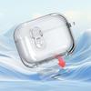 Transparent Protective Case for AirPods Pro 2: Anti-Fall, Manual Opening