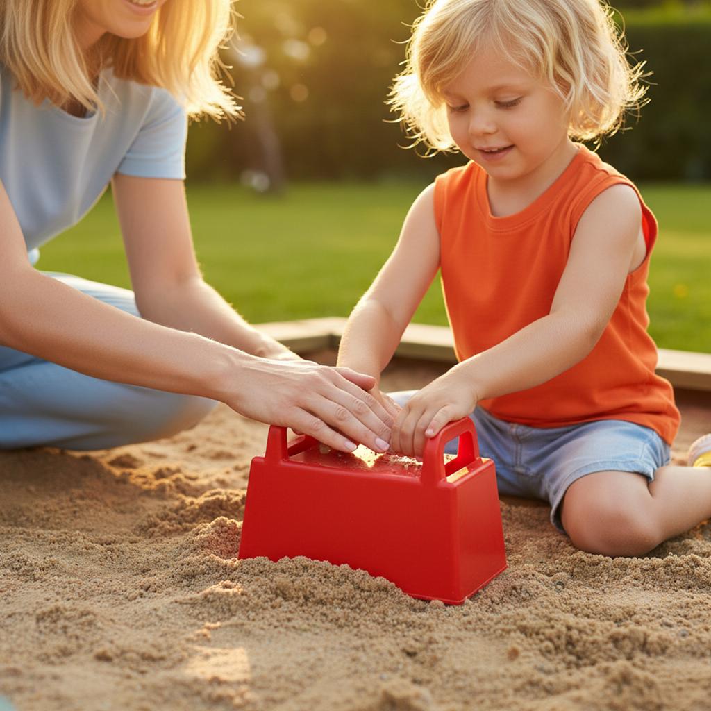 Suitable For Outdoor Play In All Four Seasons, Including Snow, Beach, Fortress, Brick Castle, Large Square Brick Model, And Sand Play Tools.