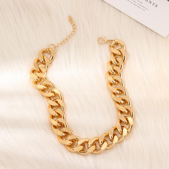 Unisex Thick Link Chain Short Necklace Hip Hop Party Club Statement Jewelry Gift