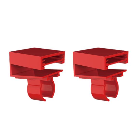 

2 шт. легкая пряжка, многофункциональная, простая в установке, антикоррозийная, идеальная установка, портативная фиксирующая лампа, пластик