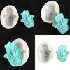 Hand Shape Flower Silicone Mold for Epoxy Resin Candle Soap Making Gypsum Silicone Molds Fondant Silicone Molds