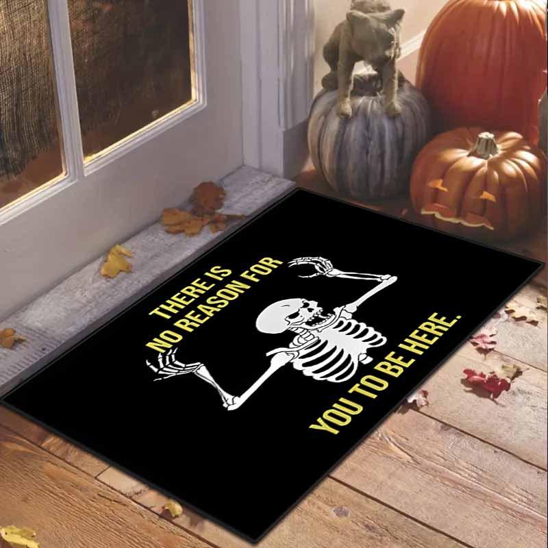 

Halloween Decorative Rug, Durable and Festive Atmosphere, Entrance Door Mat, Kitchen and Bathroom Door Mat, Home Decor 40x60cm 16x24inch