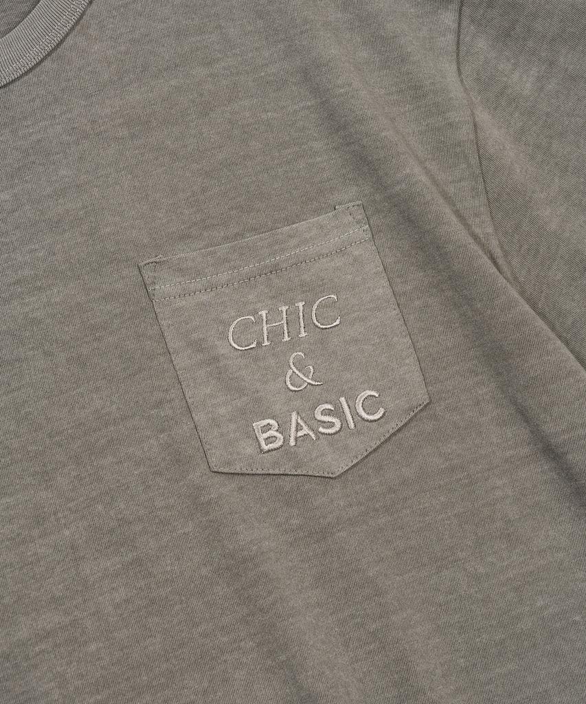 VASTIC Pocket Pigment T-Shirt_Gray
