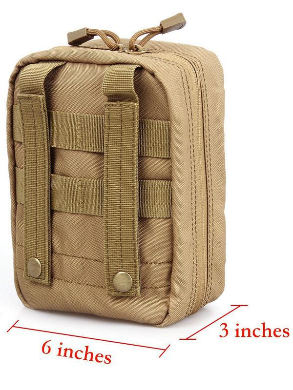 Diplomat Waterproof MOLLE Travel Medical Kit and Tactical First Aid Storage Bag