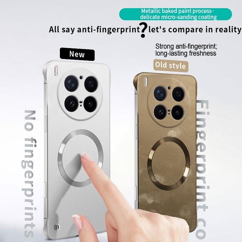 Slim Bezels Magsafe Magnetic Phone Case for VIVO X300 Pro vivo x300 X200 Ultra X200s x200 Pro FE X100 Pro Camera Protect Cover
