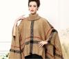 6 Colors Autumn Outstreet Warm Out Street Loose Knitwear With Tassels Knitted Poncho Cloak Casual Bat Sleeves Striped Pullovers