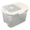 Rice Container Kitchen Dry Food Rice Storage Box Multipurpose Airtight Rice Bucket with Cup for Cereal Flour