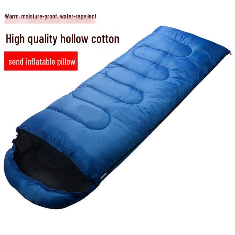2026 Year of the Horse Thickened Warm Sleeping Bag for Outdoor Camping, Hiking, and Mountaineering - Autumn/Winter