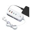 Universal Multi-Port PD Mobile Charger with Type-C Cable and Dual PD 5.1A USB Extension