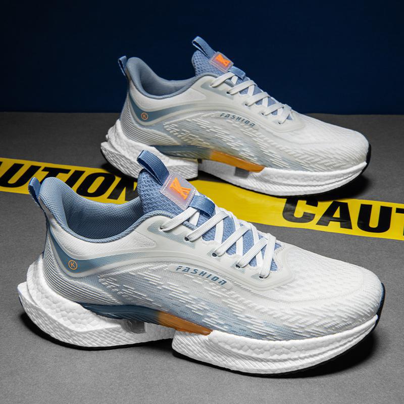 Quanzhou sports shoes summer ice silk jaka mesh breathable running shoes casual shock absorption 39