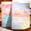 INS Spiral Notebook Oil Painting Notepad Portable Coil Book  School Office Supplies