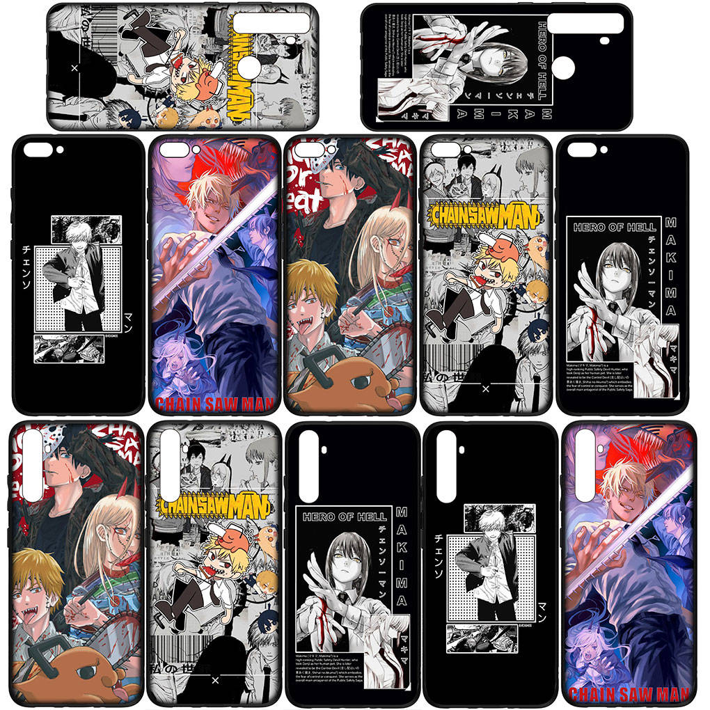 for iPhone 16 15 Xiaomi Redmi Note 14 13 12 11 Pro Max X 16e Samsung Galaxy S25 S24 S23 Moto OPPO Huawei Tatsuki Fujimoto Chainsaw Man Gir Phone Case