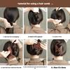 Magic Hair Claws Tuck Comb Updo Elastic  Hair Clip Stretchy Knotted Double Comb Elastic Hair Combs Ponytail Holder Barrettes