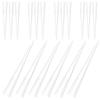50Pcs Flower Stems Tube Holder Plastic Water Tubes Floral Arrangement Fixation Holder DIY Flower Mud Tubes Floral Tools