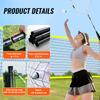 SucceBuy Badminton Net Set Outdoor Backyard Beach Park Badminton Net Portable Badminton Equipment Set Adults Kids Badminton Net