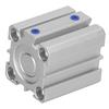 Air Cylinder Aluminum Thin Double Acting Pneumatic Components Accessories Bore 25mmSDA25x25