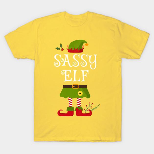 Unisex Fashion TShirt sassy elf shirt 
