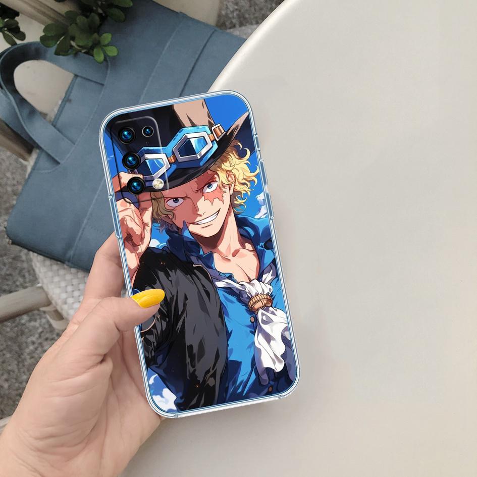 FM42 One Piece Sabo Soft Shell Transparent Phone Case for Motorola Moto G7 G8 G9 G84 G85 G73 G24 G15 Z2 Play Power Plus