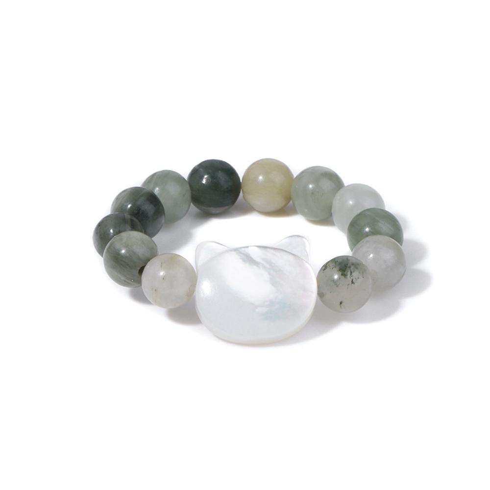 4mm Beads Rings For Women Men Trendy Cuboid Beaded Rings Chakra Healing Quartzs Finger Rings Handmade Hit Rings Jewelry Party