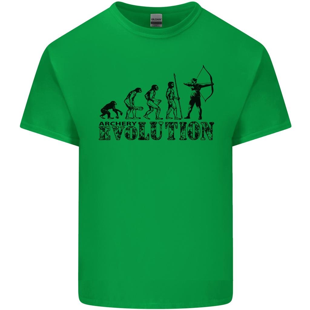 Evolution of an Archer Funny Archery Archer Unisexs Light Cotton TShirt