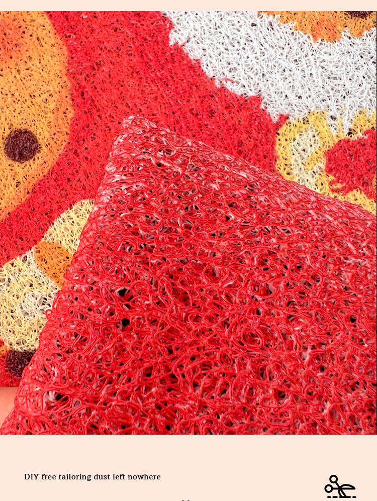 Cartoon Door Mat: Sand Scraper, Wear-Resistant, Anti-Slip, Easy-to-Clean