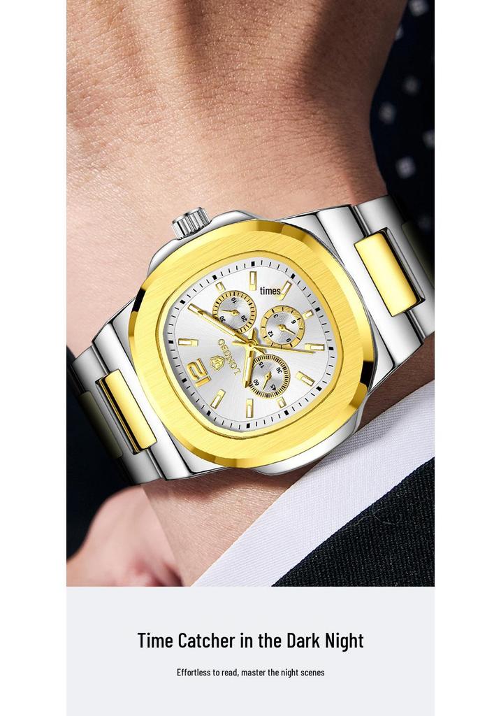 Longbo Classic Men's Waterproof Luxury Business Wristwatch 83882