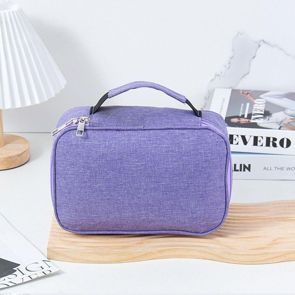 72 Hole Porous Pencil Case Large Capacity Stationery Pouch Classified Storage Box  Desktop Storage