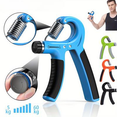 Verstellbarer Fitness R Typ Gripper Trainingshand Muskelkraftverstärker Handgelenk Rehabilitations-Trainingsgerät Fitnessgerät