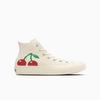 Converse ALL STAR PLTS CHERRYPRINT HI Taille cm Baskets, Blanc cassé, 22.5