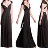 Abito Lungo Rosso con Fasciature Multiple - Sexy & Versatile