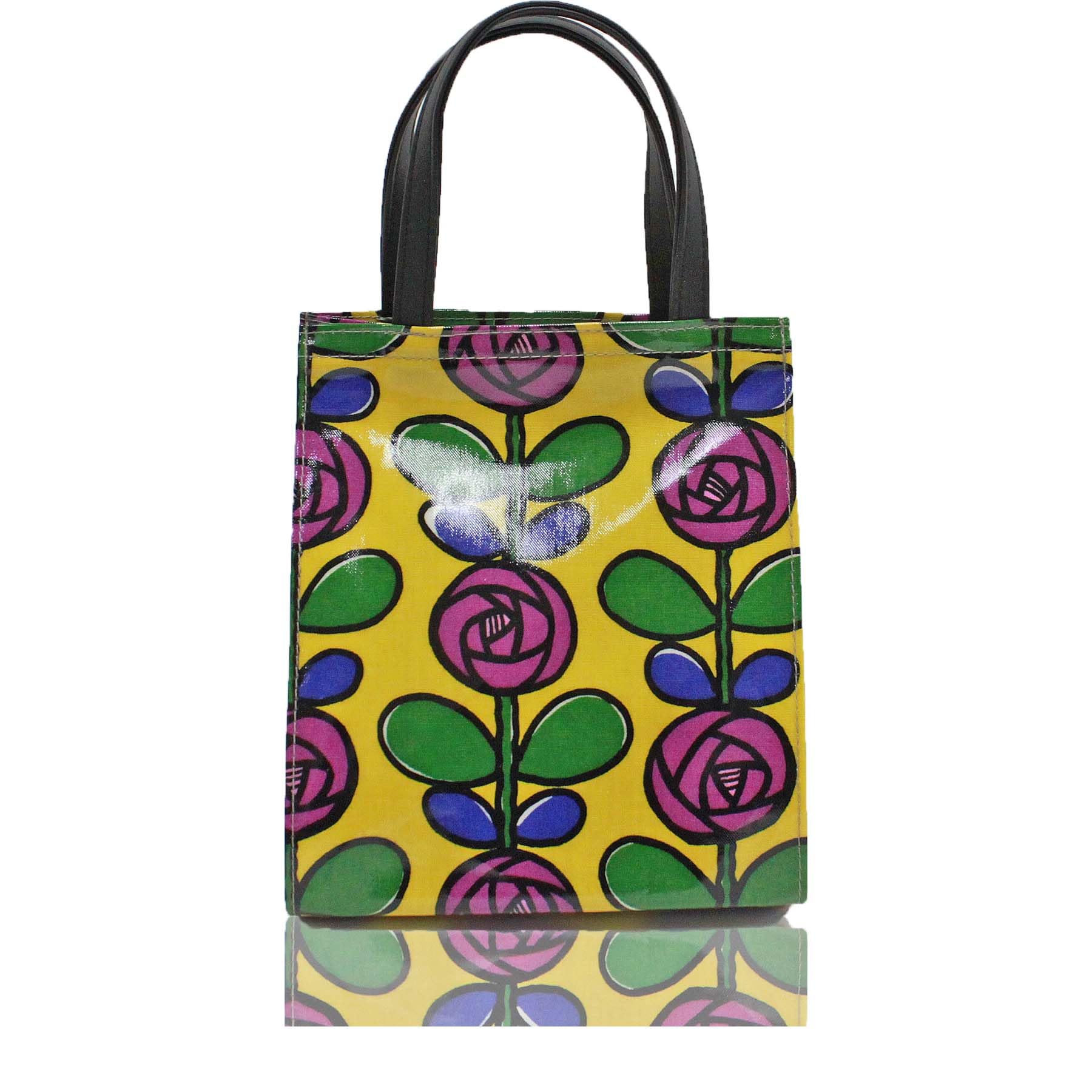 Женская желтая сумка-тоут Bianco