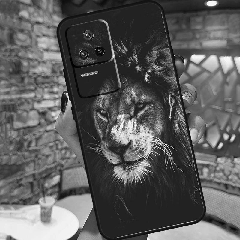 Animal Lion Case For Xiaomi 15 Ultra 13 14 11T 12T 13T 14T Pro POCO X7 X3 X5 X6 Pro M6 F5 F6 Pro Cover