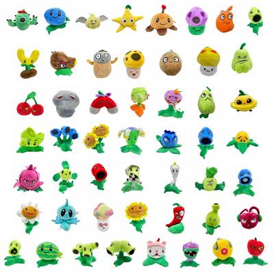 1pcs 13-20cm Plants Vs Zombies Plush Toys Doll PVZ Sunflower Chomper Melon Peashooter Plants Soft Stuffed Toys for Children Kids