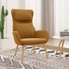 Day and Night - Day and Night Brown Velvet Relaxation Armchair
