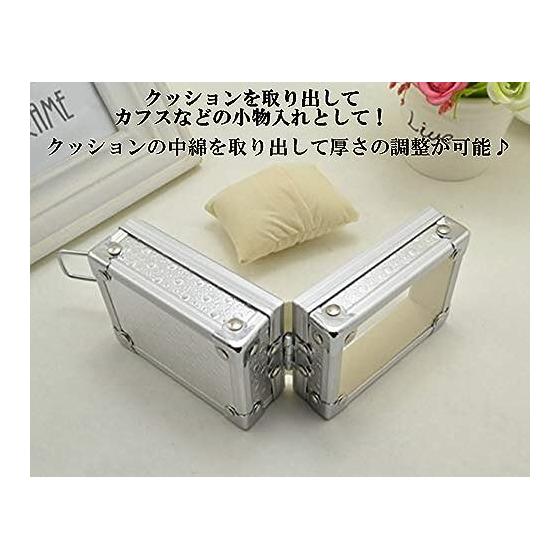 Used Watch storage case Watch case Aluminum watch case Watch Watch storage Aluminum watch collection case Watch collection case yy