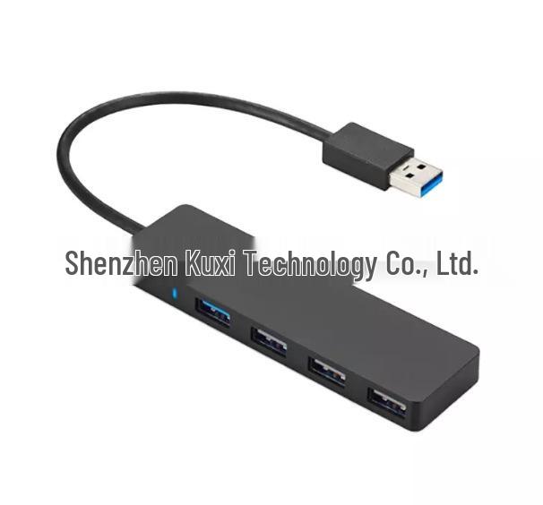 4-Port USB 3.0 Splitter Hub - High-Speed Laptop Connector