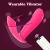 APP Control Wearable Vibrator for Women Clitoris Stimulator G-Spot Dildo Massager Female Anal  Plug Vibrating Adult Sex Toys
