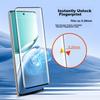 2-Pack Tempered Glass Screen Protector for OPPO A3Pro, Full Coverage Curved Screen Film for OPPO A3Pro, Ultra-Thin HD Glass Anti-Drop Protective Film