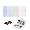 108 Pockets Mini Film Photo Album PU Leather Cover Photo Paper Mini Album Picture Case Stamp Collection Book For 2*3 Inch