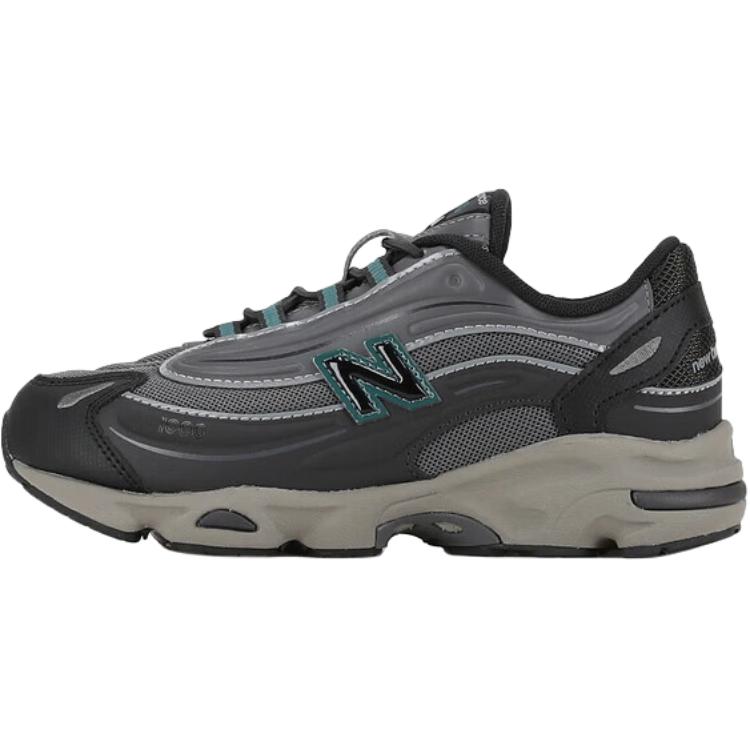 New Balance NB 1000 Leather Fabric Comfortable Versatile Non-Slip Wear-Resistant Breathable Low-Top Running Shoes Kids sneaker Gray Black PV1000JJ 30