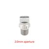 Easy to Install 1/8" 1/4" HVV/HU 304 Stainless Steel Flat Fan Spray Nozzle for Industrial Cleaning Projects