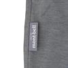 Montbell wickron calças de uso casual com elasticidade bidirecional secagem rápida leves cinza escuro xl