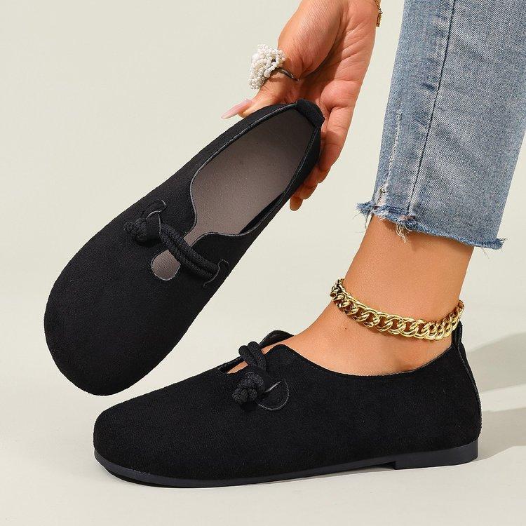 New Style Round-toe One-piece All-cover Women's Shoes