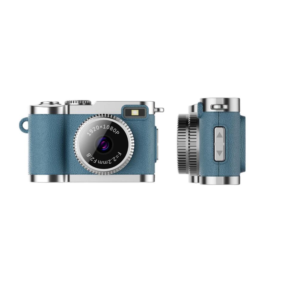 Retro Mini HD Digital Camera Keychain: Portable Cross-Border Photography/Video Recording Device